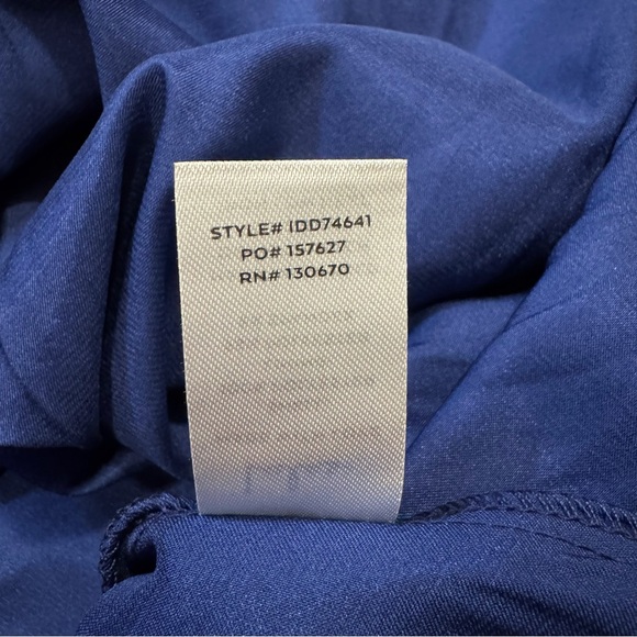 Lulus All About Love Royal Blue Floral Print Midi Dress Size XS - Picture 7 of 8